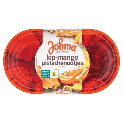 Johma kip-mangosalade met pistachenootjes